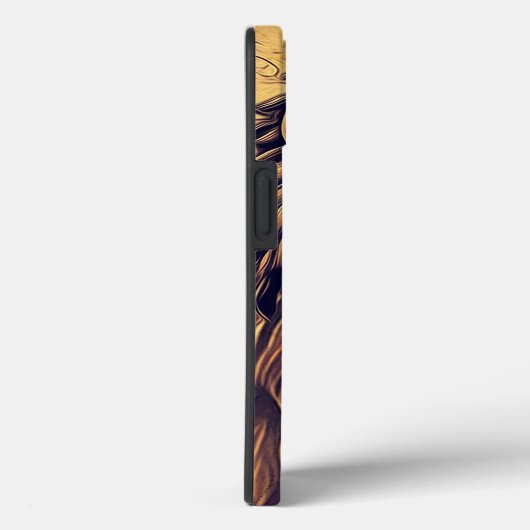 Steampunk-kleurenverloop Rustische lion Case-Mate iPhone Case (Achterkant / Rechts)