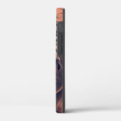 Steampunk-kleurenverloop Rustische lion Case-Mate iPhone Case (Achterkant / Links)