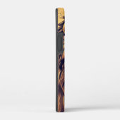 Steampunk-kleurenverloop Rustische lion Case-Mate iPhone Case (Achterkant / Rechts)