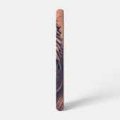 Steampunk-kleurenverloop Rustische lion Samsung Galaxy Hoesje (Linkerkant)