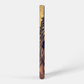 Steampunk-kleurenverloop Rustische lion Samsung Galaxy Hoesje (Rechterkant)