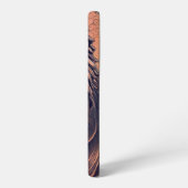 Steampunk-kleurenverloop Rustische lion Samsung Galaxy Hoesje (Linkerkant)