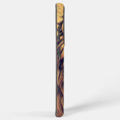 Steampunk-kleurenverloop Rustische lion Samsung Galaxy Hoesje (Rechterkant)