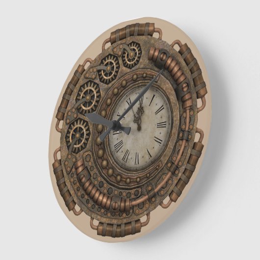 steampunk klok (Hoek)