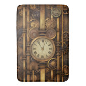 Steampunk Klok Bad Mat (Voorkant Verticaal)