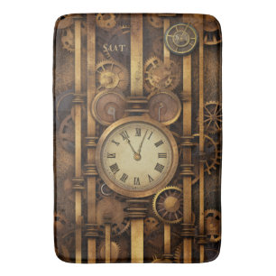 Steampunk Klok Bad Mat
