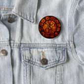 steampunk klok Button (In situ)