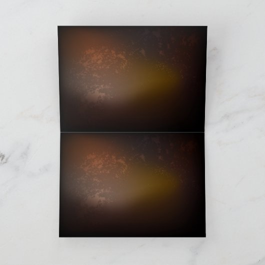 Steampunk-klok met antiek tandwiel bedankkaart (Binnen)