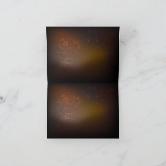 Steampunk-klok met antiek tandwiel bedankkaart (Binnen)