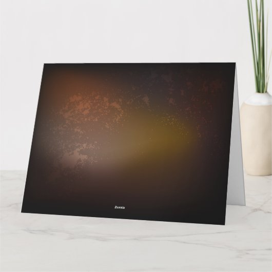 Steampunk-klok met antiek tandwiel bedankkaart (Achterkant)