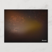 Steampunk-klok met antiek tandwiel briefkaart (Achterkant)