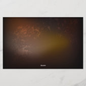 Steampunk-klok met antiek tandwiel briefpapier (Achterkant)