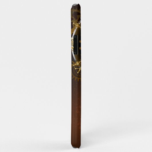 Steampunk-klok met antiek tandwiel Case-Mate iPhone case (Achterkant/rechts)