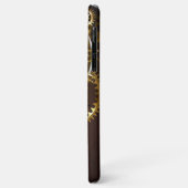 Steampunk-klok met antiek tandwiel Case-Mate iPhone case (Achterkant/links)