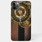 Steampunk-klok met antiek tandwiel Case-Mate iPhone case (Achterkant)