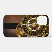 Steampunk-klok met antiek tandwiel Case-Mate iPhone case (Achterkant (horizontaal))