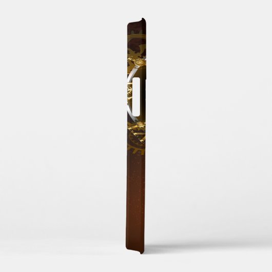 Steampunk-klok met antiek tandwiel Case-Mate iPhone case (Achterkant / Rechts)