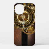 Steampunk-klok met antiek tandwiel Case-Mate iPhone case (Achterkant)
