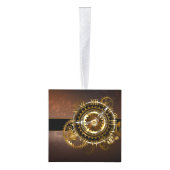 Steampunk-klok met antiek tandwiel decoratie (Rechts)