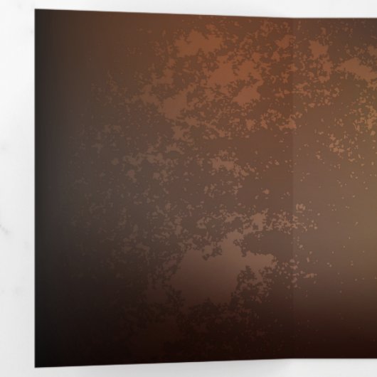 Steampunk-klok met antiek tandwiel drieluik kaart (Binnenzijde eerst)