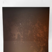 Steampunk-klok met antiek tandwiel drieluik kaart (Binnenzijde eerst)