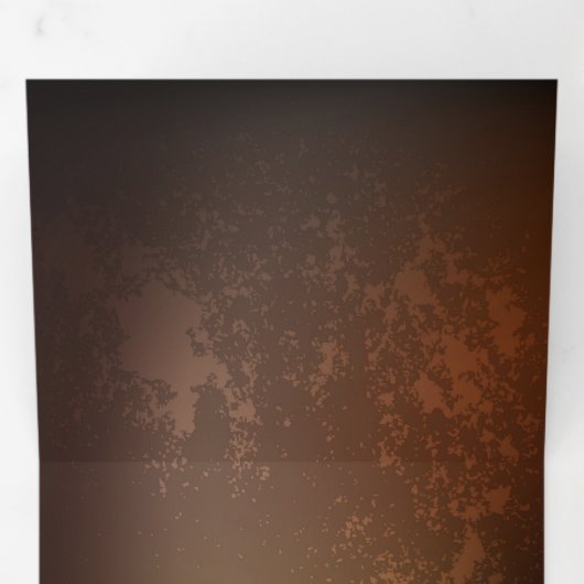 Steampunk-klok met antiek tandwiel drieluik kaart (Binnenzijde eerst)