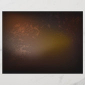 Steampunk-klok met antiek tandwiel flyer (Achterkant)