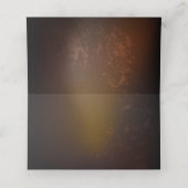 Steampunk-klok met antiek tandwiel klantenkaartje (Binnenkant ongevouwen)