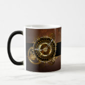 Steampunk-klok met antiek tandwiel magische mok (Links)
