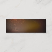 Steampunk-klok met antiek tandwiel mini visitekaartje (Achterkant)