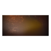 Steampunk-klok met antiek tandwiel reclamekaart (Achterkant)