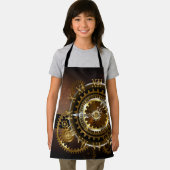 Steampunk-klok met antiek tandwiel schort (Insitu)