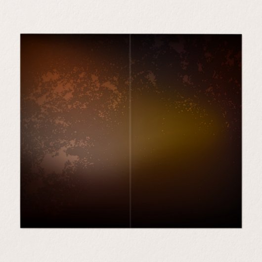 Steampunk-klok met antiek tandwiel visitekaartje (Binnenkant ongevouwen)