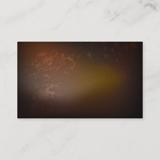 Steampunk-klok met antiek tandwiel visitekaartje (Achterkant)