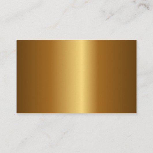 Steampunk-klok met antiek tandwiel visitekaartje (Achterkant)