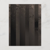 Steampunk-klok met mechanische dragonfly advieskaart (Achterkant)