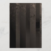 Steampunk-klok met mechanische dragonfly advieskaart (Achterkant)