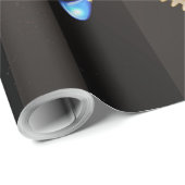 Steampunk-klok met mechanische dragonfly cadeaupapier (Rol Hoek)