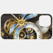 Steampunk-klok met mechanische dragonfly Case-Mate iPhone case (Achterkant / Rechts)