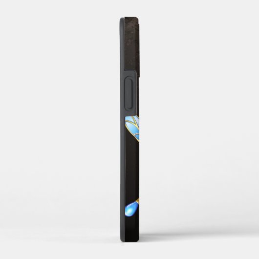 Steampunk-klok met mechanische dragonfly Case-Mate iPhone case (Achterkant / Rechts)