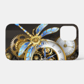 Steampunk-klok met mechanische dragonfly Case-Mate iPhone case (Achterkant (horizontaal))
