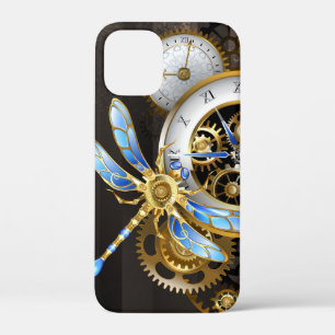Steampunk-klok met mechanische dragonfly Case-Mate iPhone case