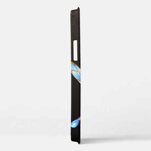 Steampunk-klok met mechanische dragonfly Case-Mate iPhone case (Achterkant / Rechts)