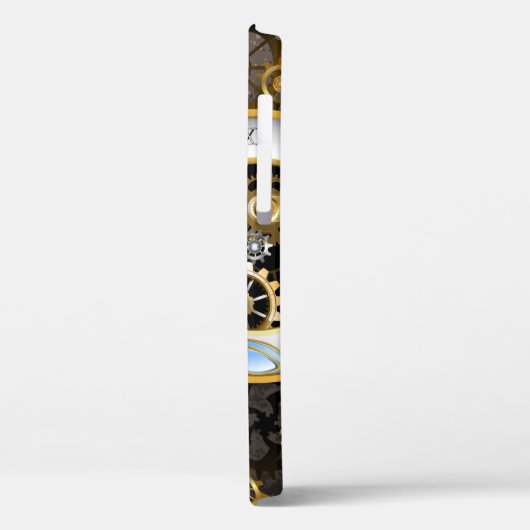 Steampunk-klok met mechanische dragonfly Case-Mate iPhone case (Achterkant / Links)