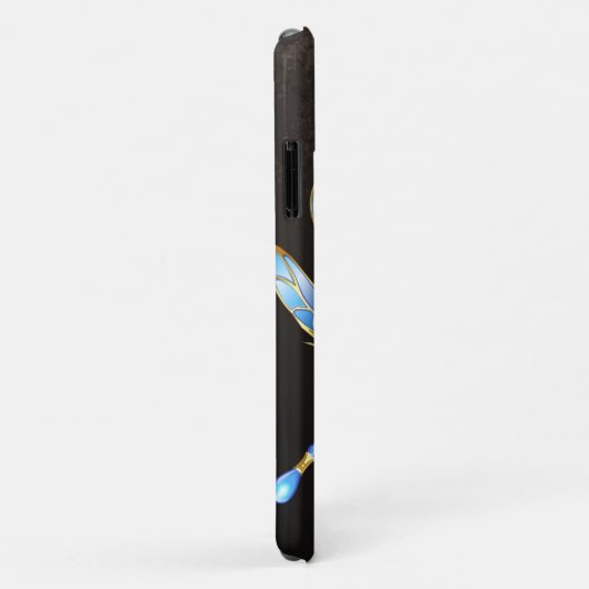 Steampunk-klok met mechanische dragonfly Case-Mate iPhone case (Achterkant/rechts)