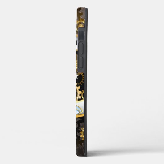 Steampunk-klok met mechanische dragonfly Case-Mate iPhone case (Achterkant / Links)