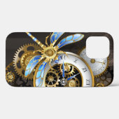 Steampunk-klok met mechanische dragonfly Case-Mate iPhone case (Achterkant (horizontaal))