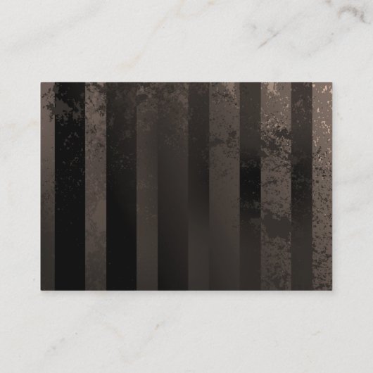 Steampunk-klok met mechanische dragonfly informatiekaartje (Achterkant)