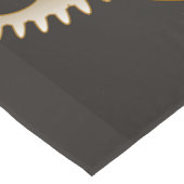 Steampunk-klok met mechanische dragonfly korte tafelloper (Hoek)