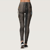 Steampunk-klok met mechanische dragonfly leggings (Achterkant)